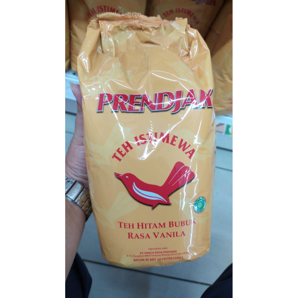 

teh prendjak teh hitam bubuk rasa vanilla 1 kg