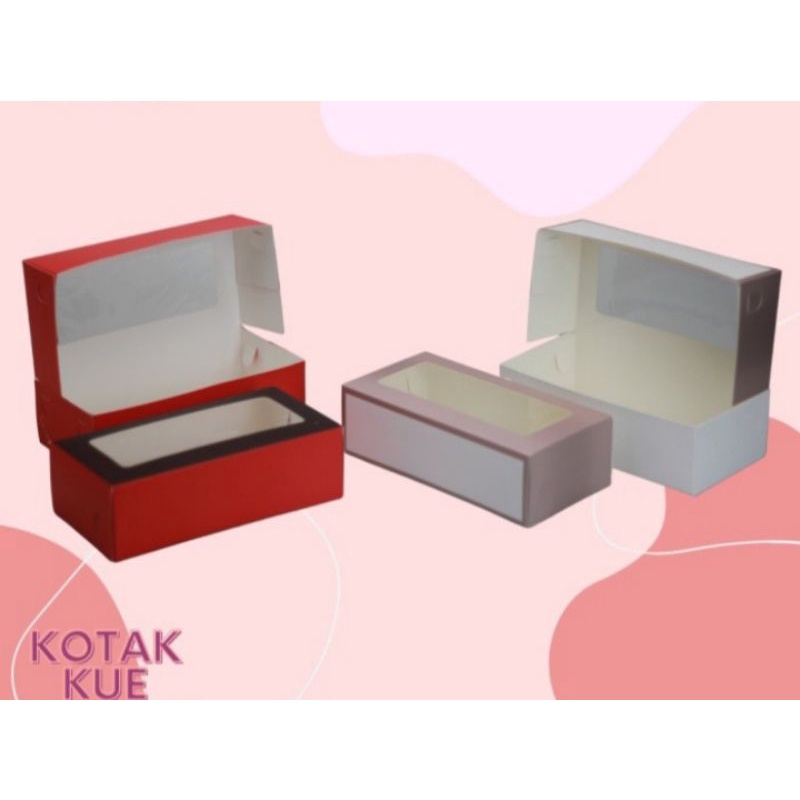 Kotak Kue / Box Roti uk 20 x 10 x 6 Dus Serbaguna (15 pc)