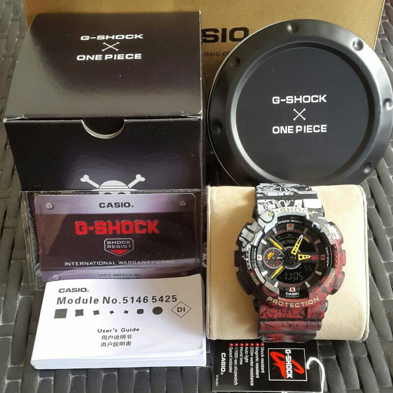 Jam tangan G shock one piece limited plus box sesuai gambar