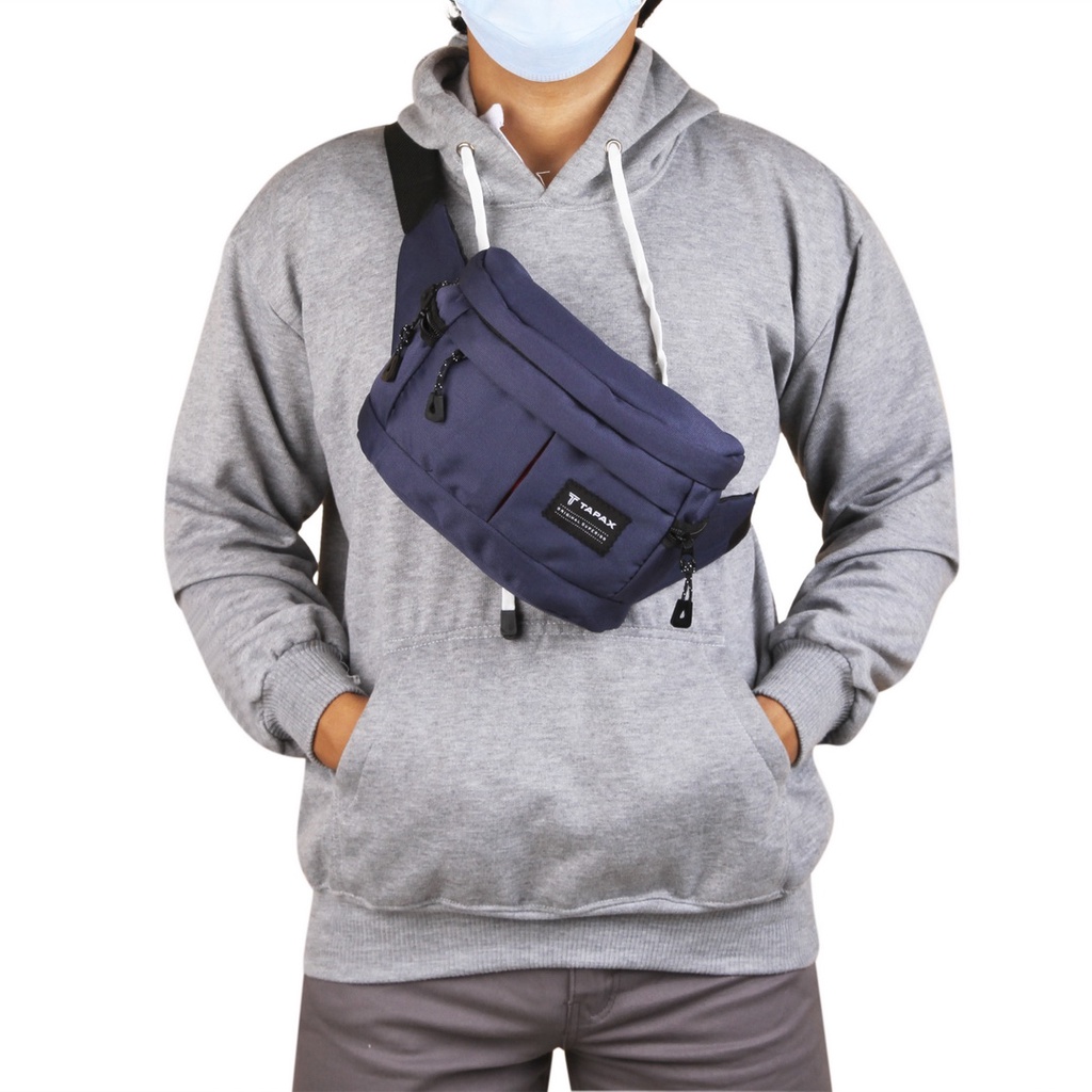 Tas waistbag Tapax waterproof gracie Navy