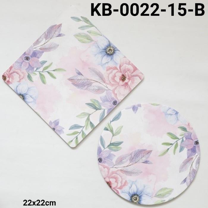 

GR-KB-0022-15 GROUP 1 CAKE BOARD ALAS KUE KOTAK BULAT 22CM BUNGA DAUN BERKUALITAS TINGGI