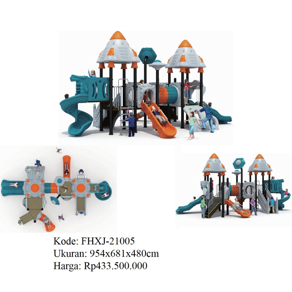 Jual Playground Outdoor, Perosotan Outdoor Model FHXJ-21005. | Shopee ...