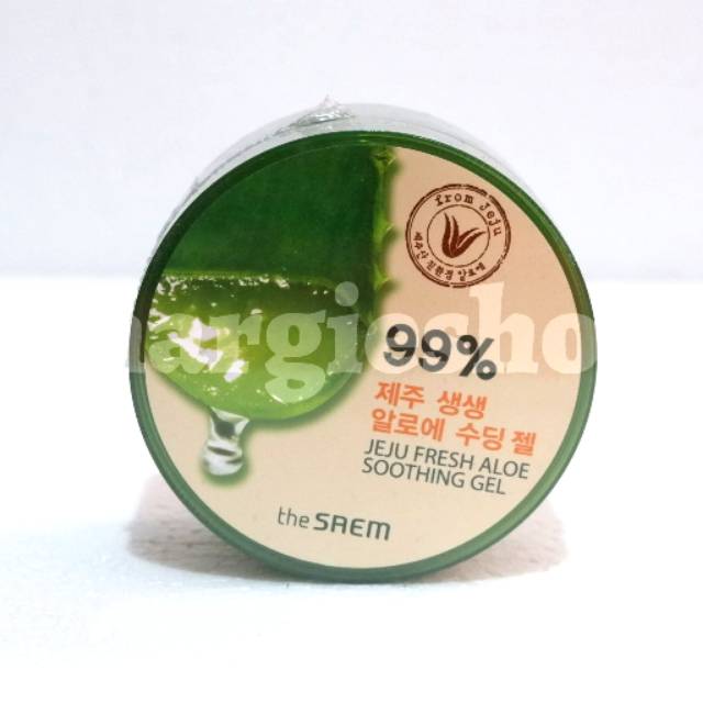 The SAEM Jeju Fresh Aloe Vera Soothing Gel 99%