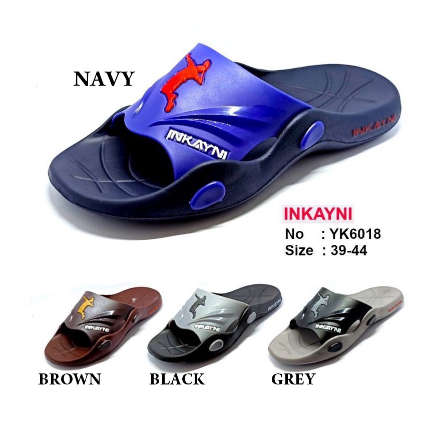 Sandal Pria Inkayni 6018 Sandal Slop Trendy