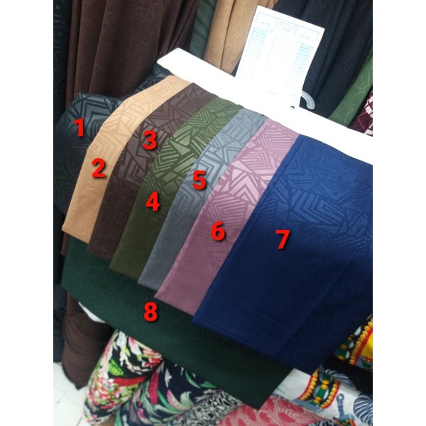 Kain ~ Bahan wolfis embos/kain wolfis grad a