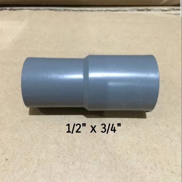 Reducer 1 2 X 3 4 Reducing Socket Verlop Sok Flok Overlop Vlok Sock Sok Pvc 1 2 X 3 4 Inch Shopee Indonesia