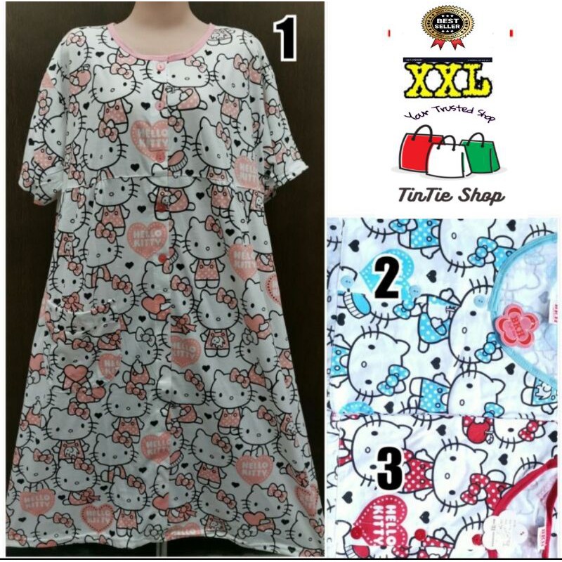 Daster wanita jumbo XXL &amp; XXXL