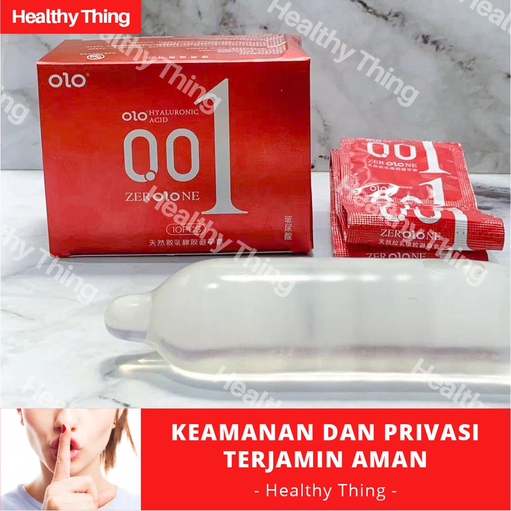 SATUAN Kondom OLO 0.01 Ultrathin SENSATION Condom