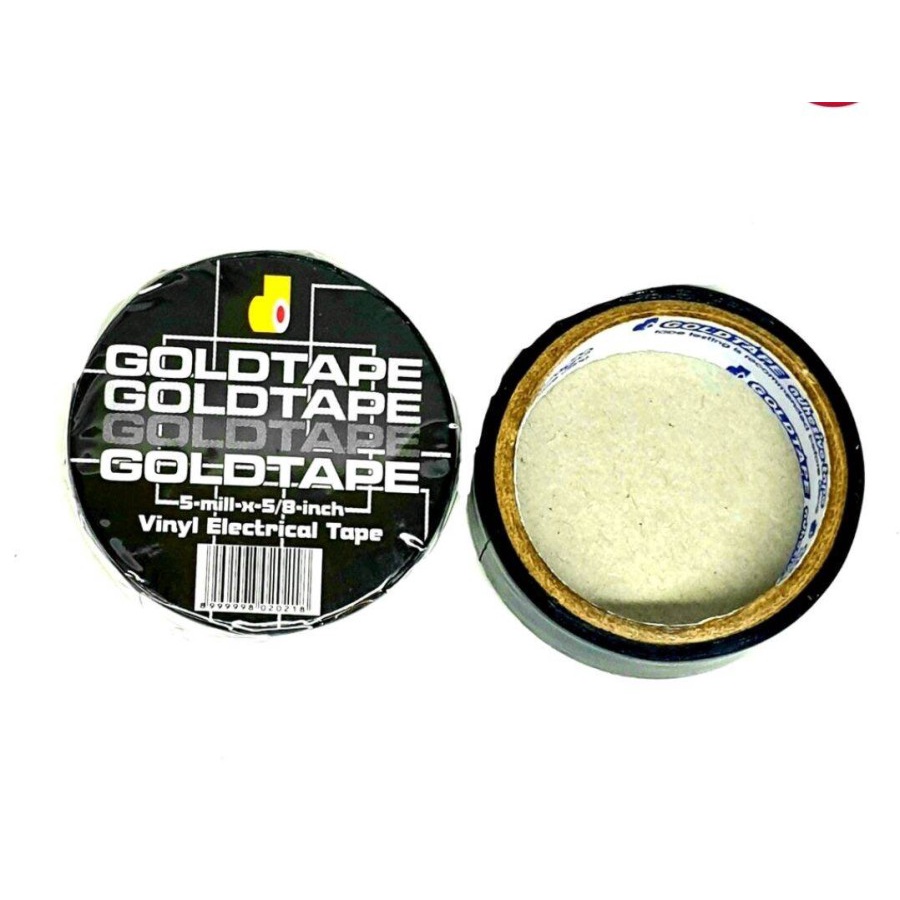 Solasi kecil hitam - goldtape