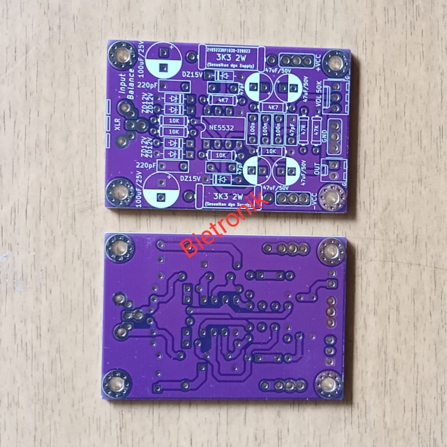 PCB Input Balance Mono Dauble Layer