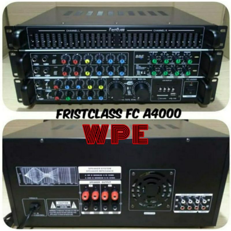 Amplifier Bluetooth FIRSTCLASS FC A4000 FCA4000