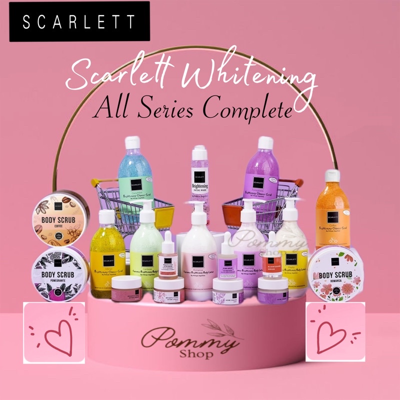 Scarlett Whitening Body Lotion | Shower Scrub | Face Care | Hair Care