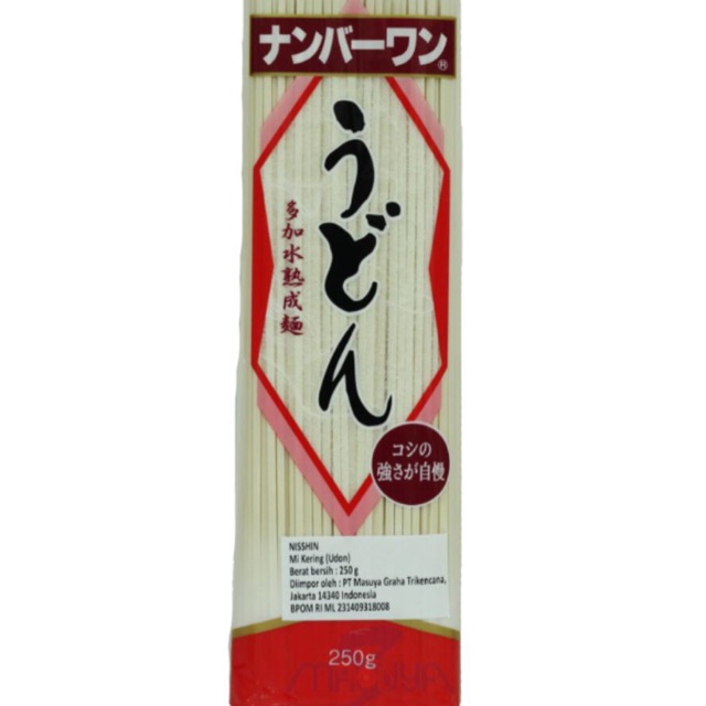 

Nisshin udon kering impor 250grm