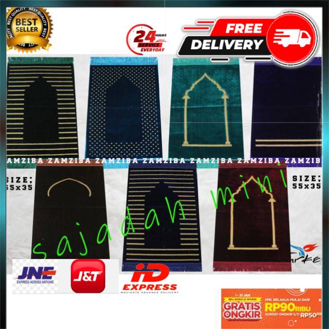 Sajadah anak kecil Sajadah sujud Beludru Murah Grosir ASLI TURKI