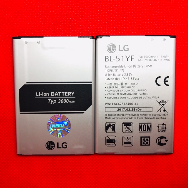 BATERAI/BATRE LG BL-51YF LG G4/H818/H819 ORIGINAL 100%