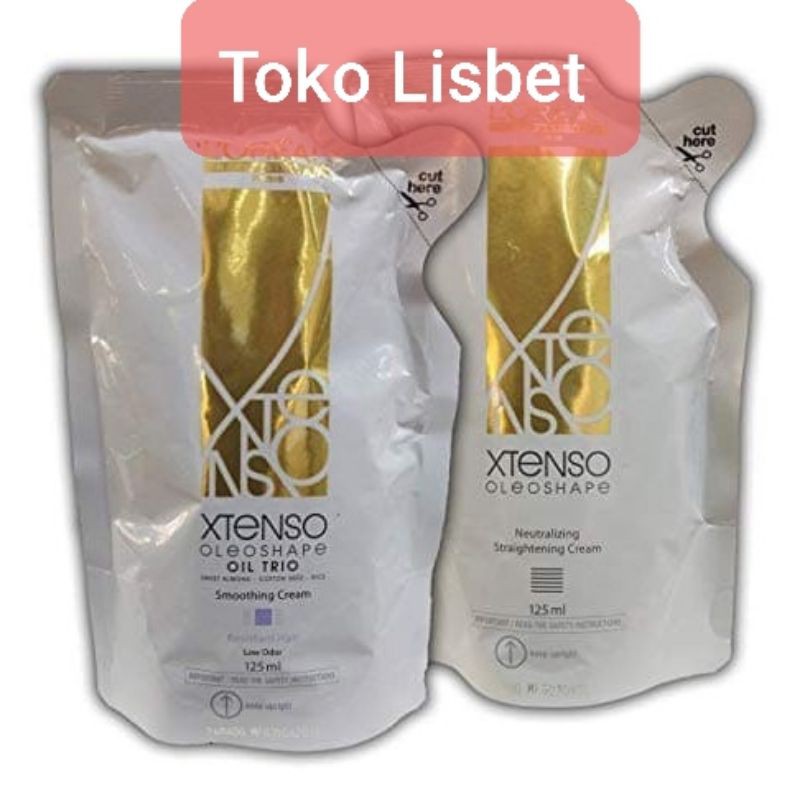 Loreal Xtenso Smoothing Pelurus Rambut 125ml