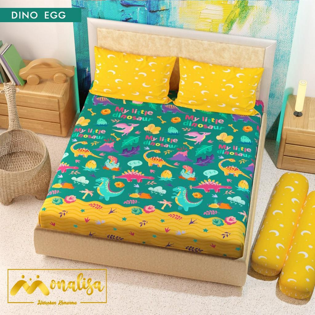 Sprei Monalisa Premium Ukuran 160x200 Tinggi 20cm Aneka Motif Karakter Seprai Queen Bed Harga Murah