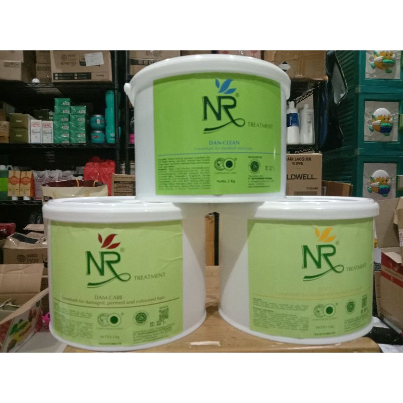 NR Creambath / Hair Masker Treatment 2000gr Soft / Dam-Care / Dan-Clean