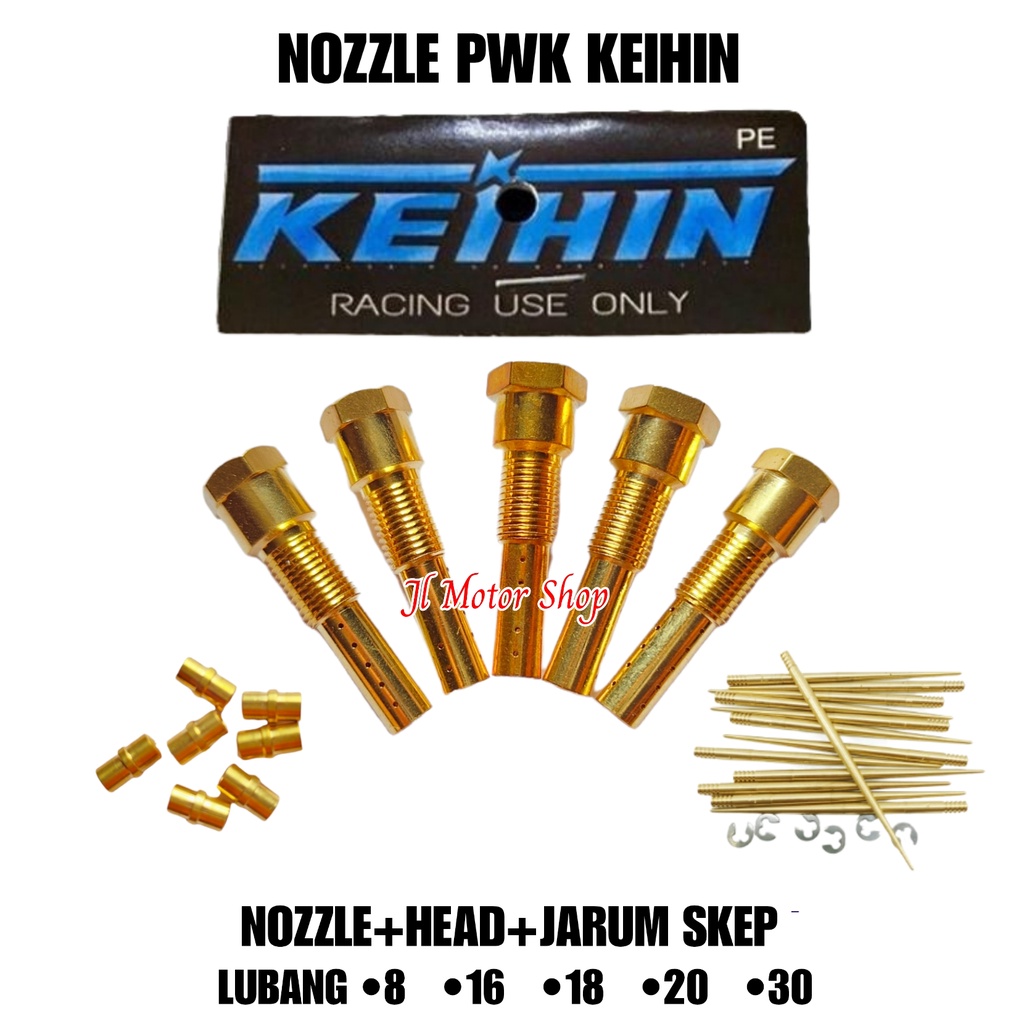 Nozle Nozel Nosel Nozzle PWK Lubang 8 12 16 18 20 30 Merk Keihin Sudco Usa -Nozle Nozel Nosel Nozzle PWK 8 12 16 18 20 30 Sudco Usa