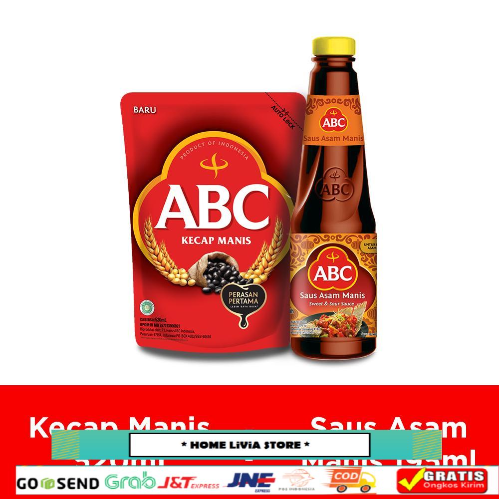 

ABC Kecap Manis 520ml & Saus Asam Manis 195ml - Bundling