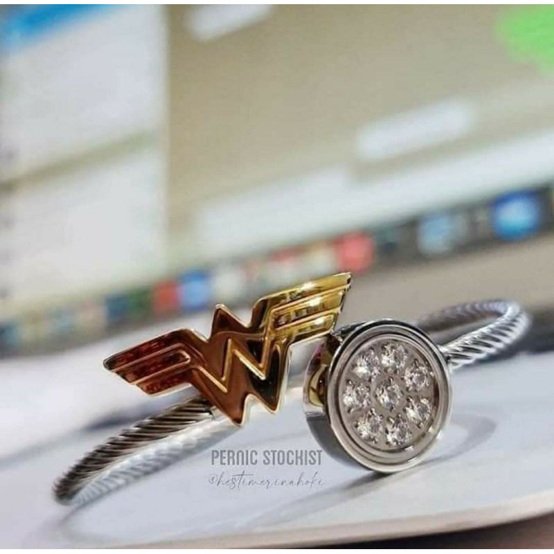 Gelang Wonder Woman Germanium MCI