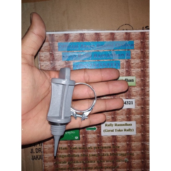 tutup oli mesin dan klem karbu depan mio sporty smile soul karbu fino karbu nouvo