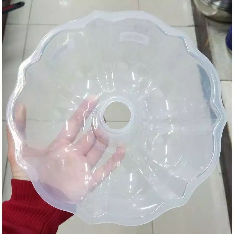 Cetakan puding plastik motif diameter 16cm 20cm 25cm