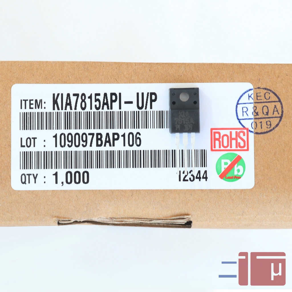 IC Voltage Regulator KIA7815API 7815 Original KEC