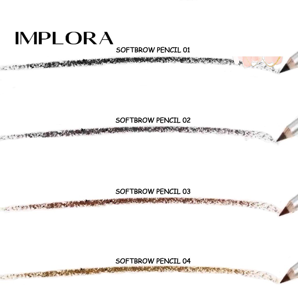 Implora Soft Brow Pencil |  Implora Pensil Alis SoftBrow