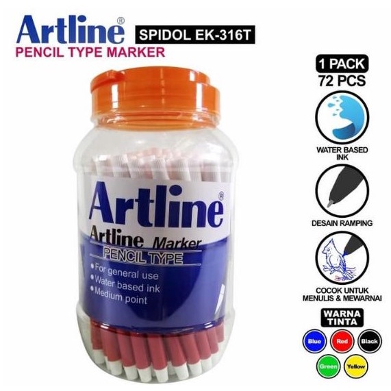 

Spidol Artline Marker Pencil Type