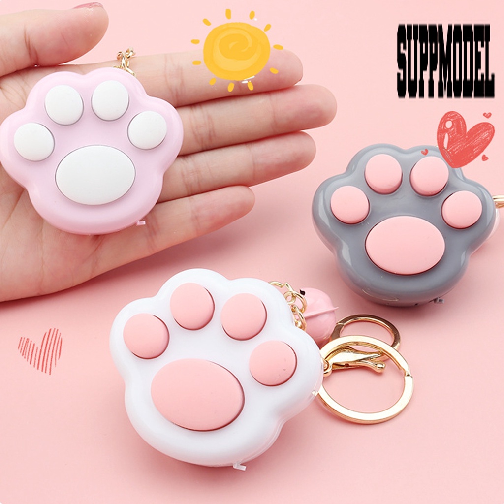 &lt; Suppmodel Gantungan Kunci Fidget Mini Portable Bentuk Cakar Kucing Untuk Anak