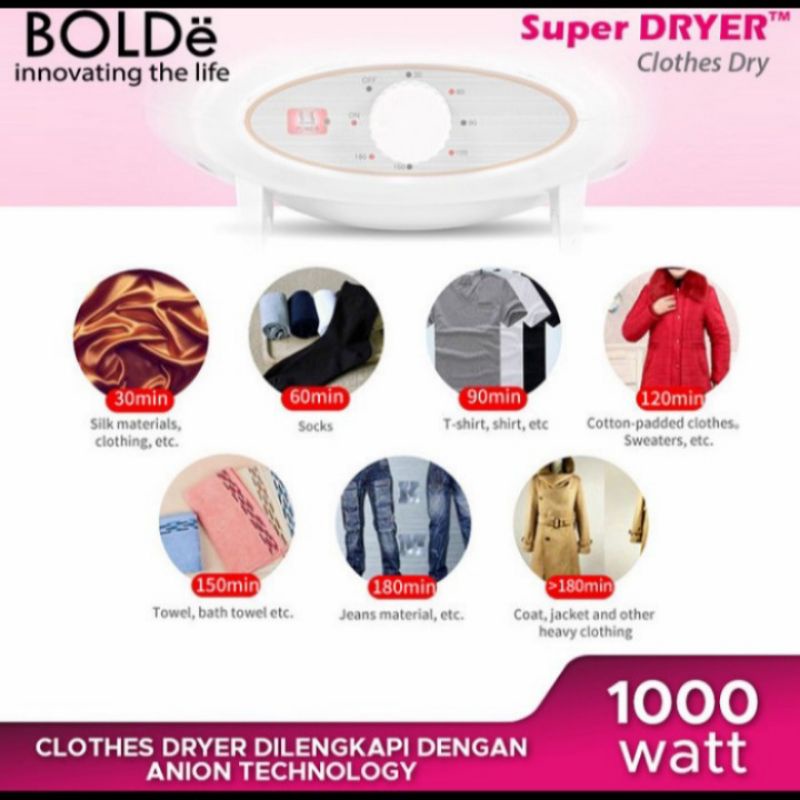 BOLDë Super Dryer