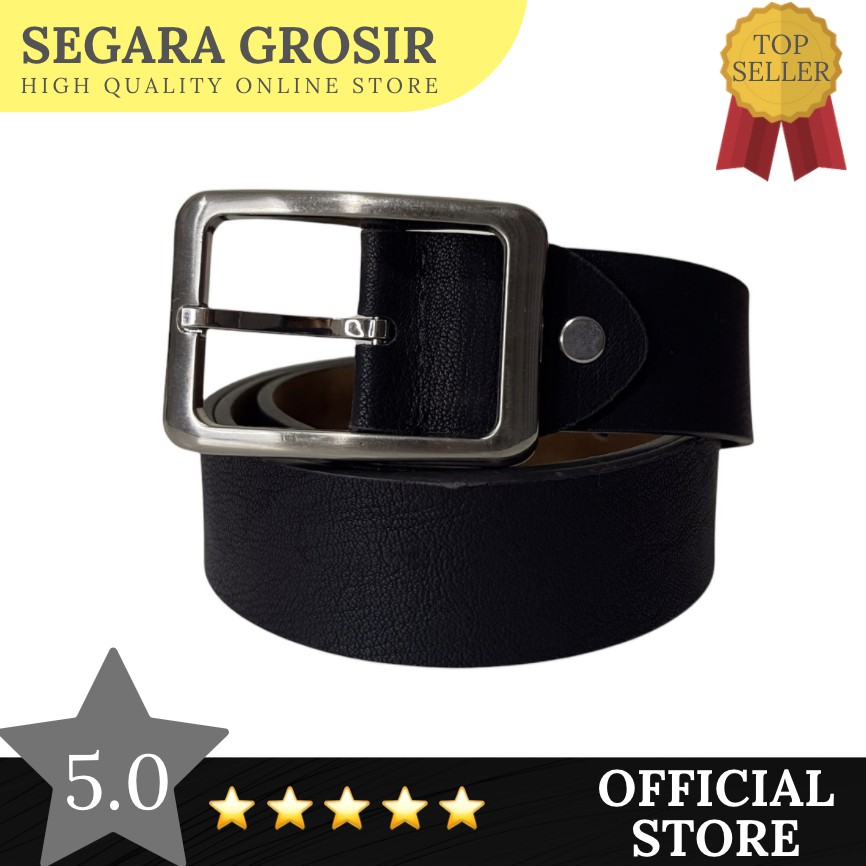 SABUK COWO PRIA MODEL JARUM MEN BELT STAINLESS FORMAL GASPER IKAT PINGGANG LAKI LAKI BAN PINGGANG PRIA GASPER FORMAL TERMURAH GROSIR MURAH IMPOR IMPORT BUCKLE KULIT PU LEATHER HITAM BLACK BESI PREMIUM BRANDED PANJANG AKSESORIS FASHION