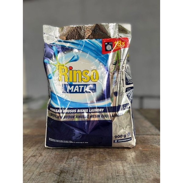 PROMO TERBATAS!!! Rinso Matic bubuk 1 kg dan 900 gr . Professional ORIGINAL