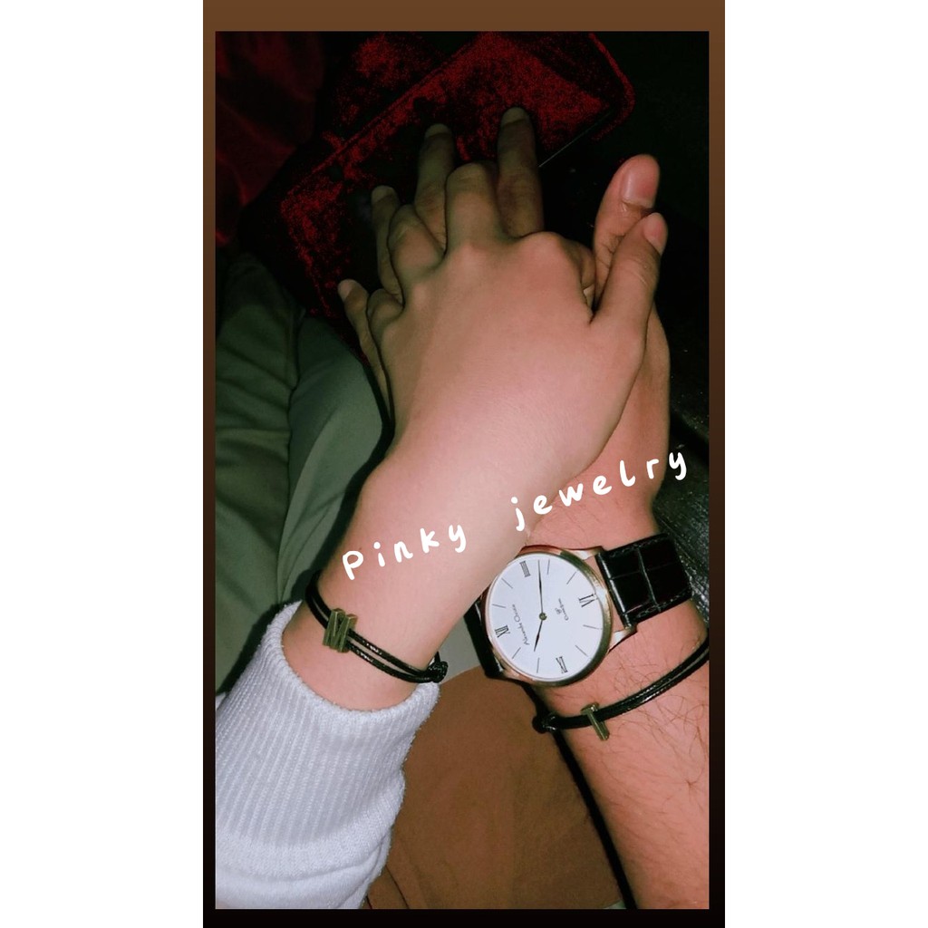 PART 1 ( A - T ) Gelang huruf/gelang inisial/gelang couple/gelang persahabatan/waterproof