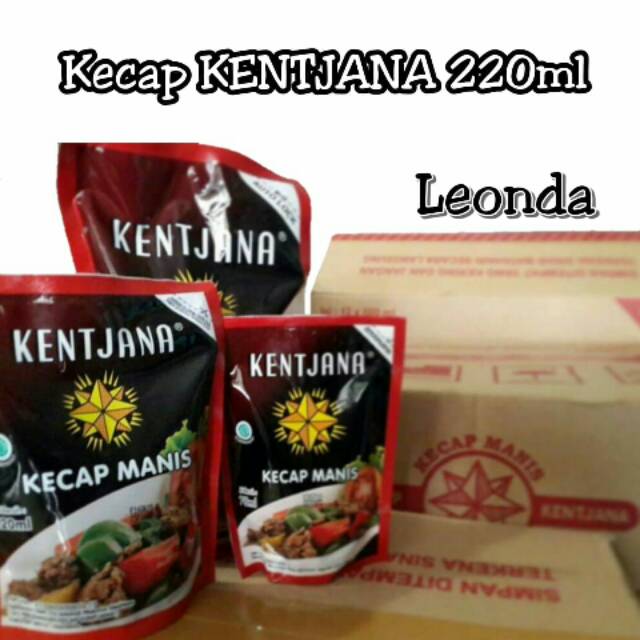 

Kecap KENTJANA 220 ml Kemasan POUCH / Kecap Manis Kencana