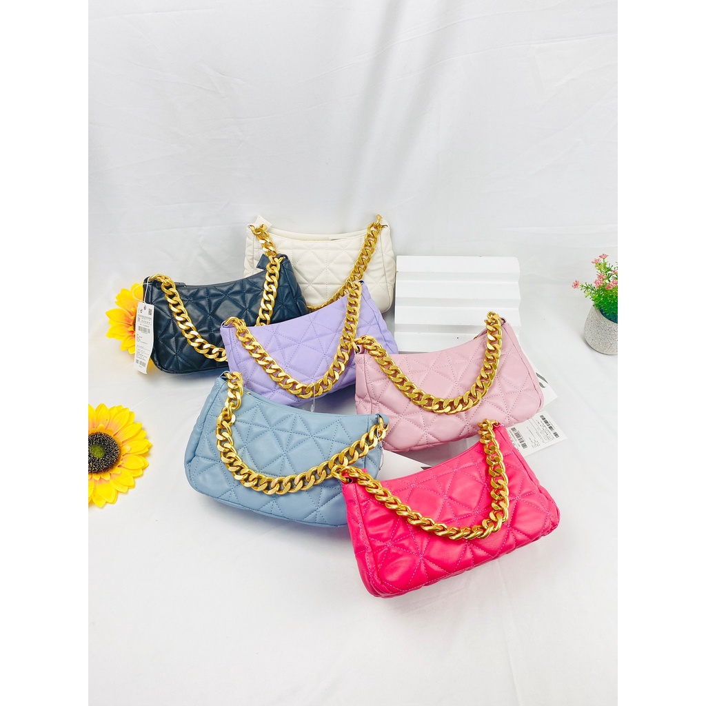 [7.7 Boombastis Sale⚡] - TAS WANITA CHAIN SHOULDER BAG RANTAI Z331 PREMIUM IMPORT