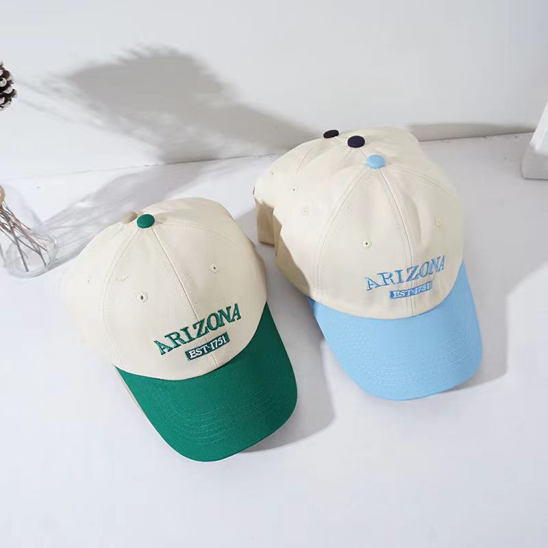 Est1751 Topi Baseball Motif Bordir Tulisan Gaya Korea Untuk Pria / Wanita