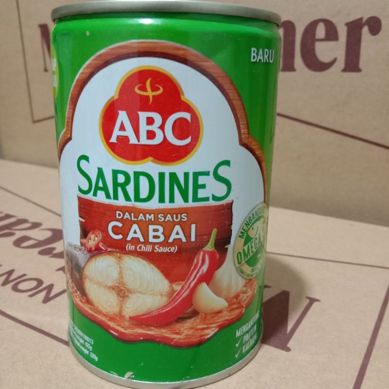 

ABC SARDINES SAUS CABAI 425 GR / SARDEN ABC