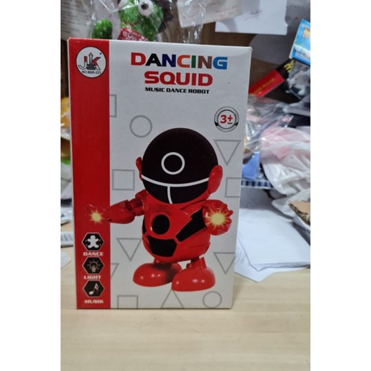 Robot Dancing Squid / Squid game dande