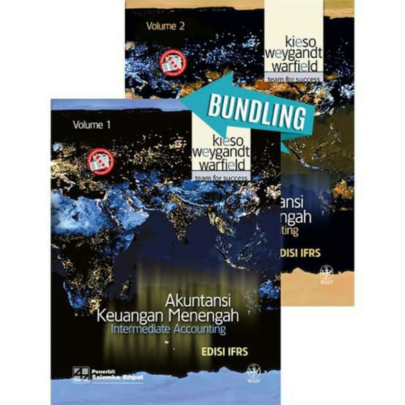 Jual Paket 2 Buku Akuntansi Keuangan Menengah Volume 1&2 Edisi IFRS ...