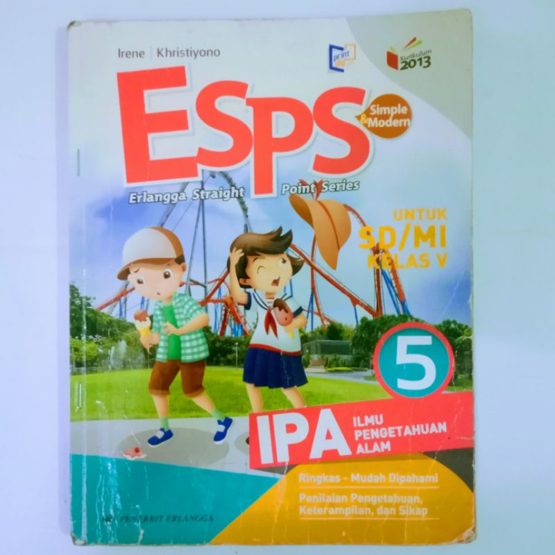 BUKU ESPS IPA KELAS 5 SD ERLANGGA