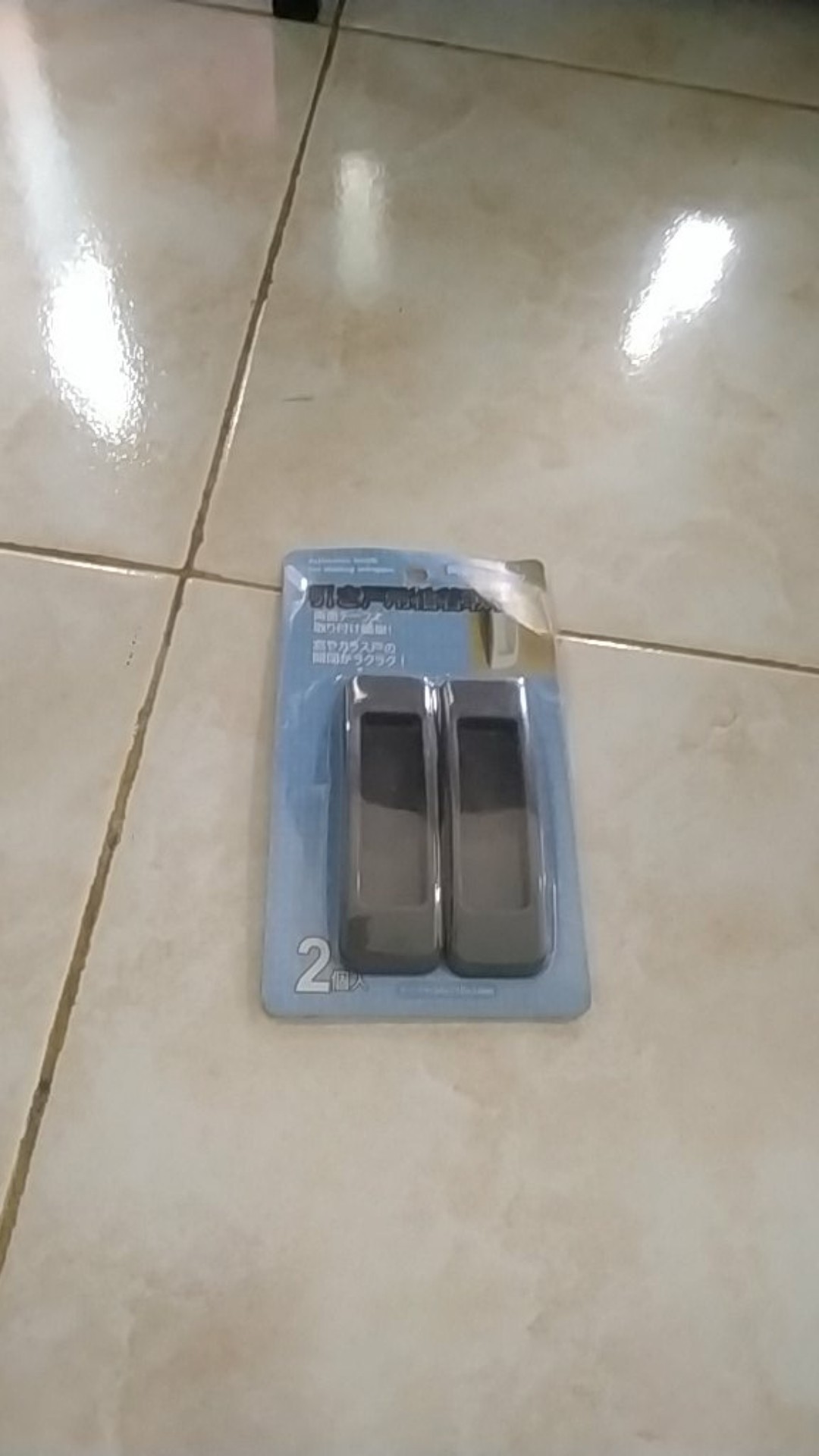 2pcs / Set Pasta Auxiliary Sliding Pintu Jendela Menangani Kaca Menarik Lemari / Laci Menangani