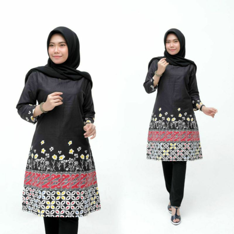 NEW DRESS XXL XXXL XXXXL XXXXXL BATIK WANITA MOTIF BATIK BFJ88Kdrt002