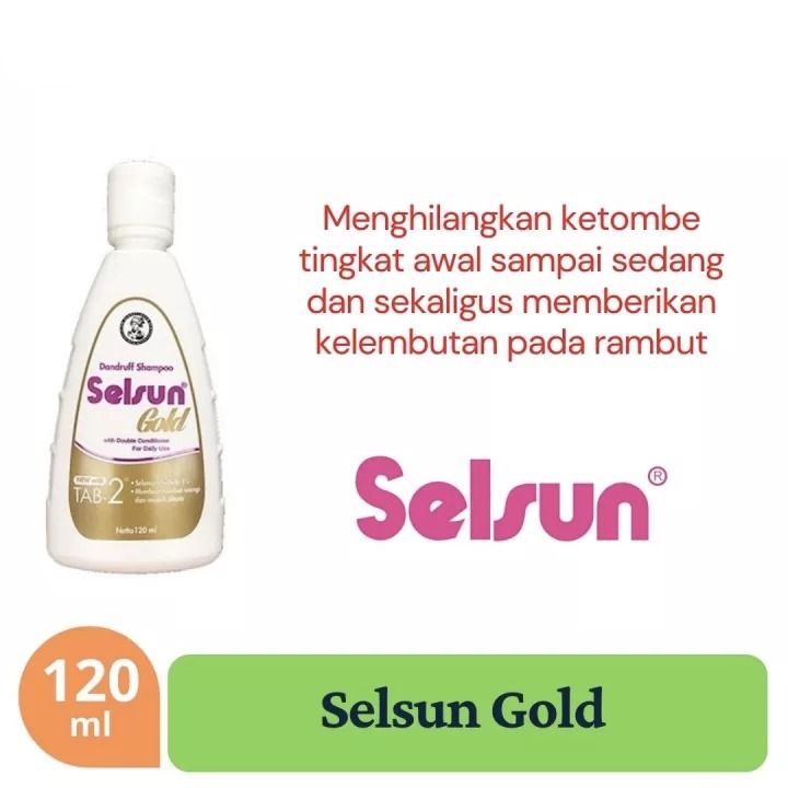 Selsun Gold Shampoo 120ml