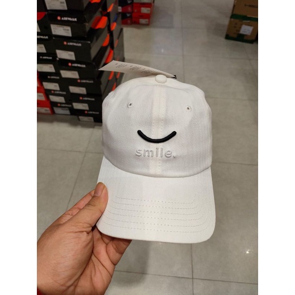 Topi baseball Smile Converse Original 100% limited edition Jastip