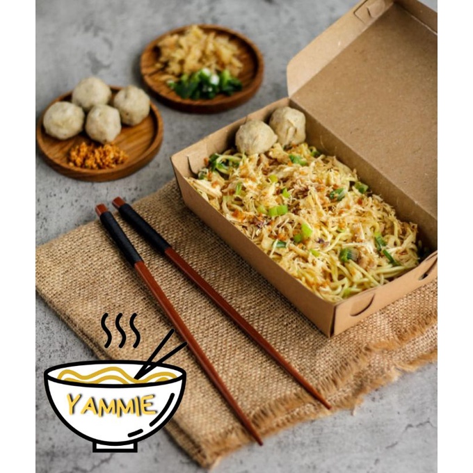 

Mie Ayam Bakso Yammie ukuran kotak large
