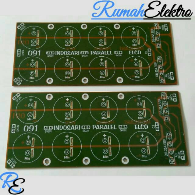 PCB Power Supply 8 Elco