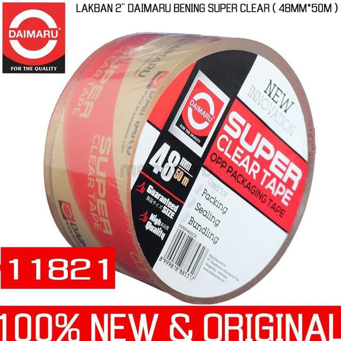 

Best Produk] Lakban 2 Inch Daimaru Bening Super Clear ( 48Mm*50M )