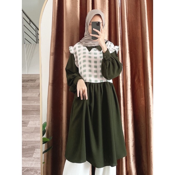 CLODY TUNIK / Atasan Tunik Wanita (Ld 104 Pjg 98)